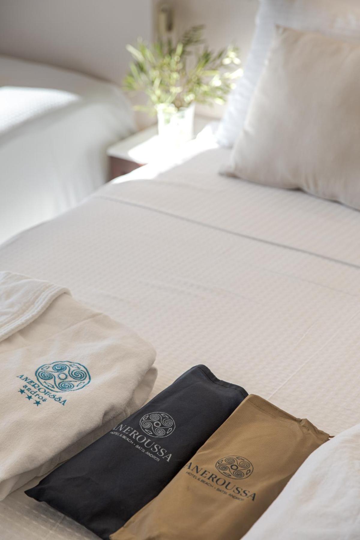 Aneroussa Beach Hotel バトシ エクステリア 写真